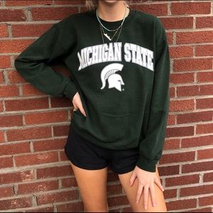 Michigan State crewneck